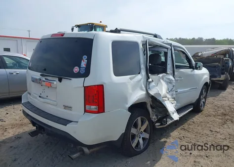 2013 Honda Pilot Touring from USA, damaged, VIN 5FNYF4H9XDB049242